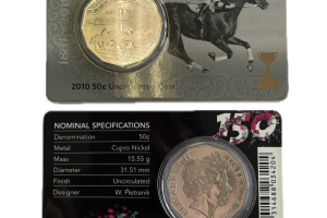 2010 50c 150th Running of the Melbourne Cup