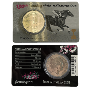 2010 50c 150th Running of the Melbourne Cup