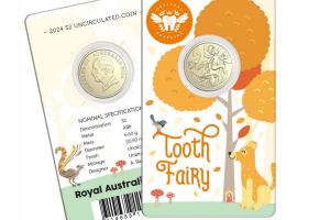 2024 $2 Toothfairy coin in card