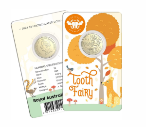 2024 $2 Toothfairy coin in card