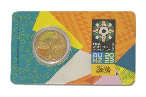 2023 $1 Fifa Women's World Cup coloured coin