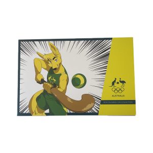 2020 5 x $2 Tokyo Olympic Games 'Unleash the Spirit' coloured coin collection