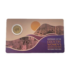 2022 $1 Centenary of the Country Women's Association uncirculated coin