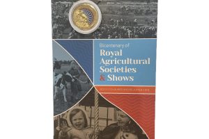 2022 $1 Bicentenary of Royal Agricultural Societies & Shows coloured uncirculated coin
