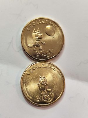 2024 Bluey and Bingo pair  $1 uncirculated coins