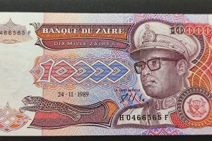Zaire (Congo) 10000 Zaires 1989 UNC P38a