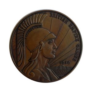 New Zealand 1950 British Empire Games Participants Bronze Medal-large 51 mm