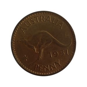 1951 'PL' Penny - Nice Uncirculated