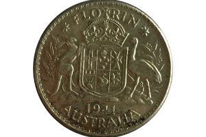 1941 Melbourne Florin - Uncirculated