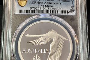 2024 Swan Pattern Dollar Silver Proof PCGS PR70 First Strike