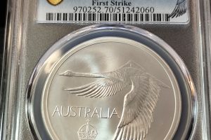 2024 Swan Pattern Dollar Silver Uncirculated PCGS MS70 First Strike