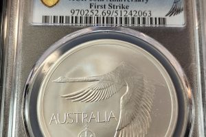2024 Swan Pattern Dollar Silver Uncirculated PCGS MS69 First Strike