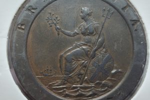 1797 GB/ AUSTRALIA  2 Pence 'Cartwheel' EF / gEF