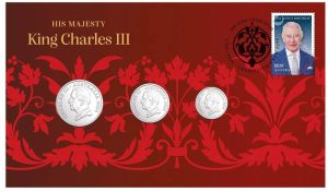 3 Coin Set 2024 Charles III PNC