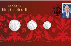3 Coin Set 2024 Charles III PNC