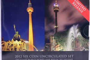 2012 Australia 6 Coin Mint Set Berlin Money Fair