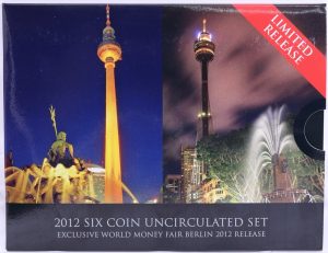 2012 Australia 6 Coin Mint Set Berlin Money Fair