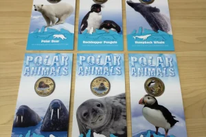 Australia 2013 Royal Australian Mint $1 Polar Animals Set of 6 Coins