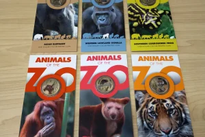 Australia 2012 Royal Australian Mint $1 Animals of the Zoo Set of 6 Coins