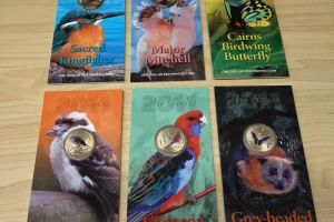 Australia 2011 Royal Australian Mint $1 Air Series Set of 6 Coloured Coins