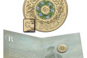 2017 $2 "C" Mintmark Rosemary Coloured Two Dollars