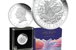 2025 Australian Swan Perth ANDA Show Special 1oz Silver Proof Coin