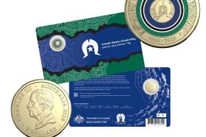 2025 $2 30th Anv. of the Torres Strait Islander Flag 'C' Mintmark Coloured Uncirculated Coin In Card