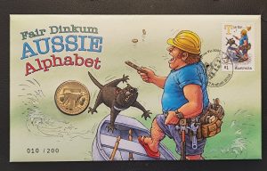 2016 PNC Fair Dinkum Aussie Alphabet 'T' Limited Edition Number 10/200