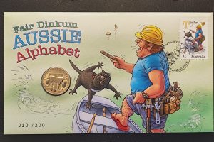 2016 PNC Fair Dinkum Aussie Alphabet 'T' Limited Edition Number 10/200