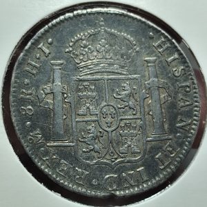 Mexico Silver 8 Reales 180 aVF Ferdinand VII