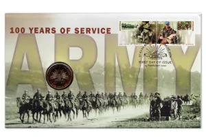 2001 PNC Australian Army Centenary $1 Coin