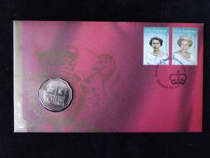 2002 PNC QEII Accession Golden Jubilee 50 Cent