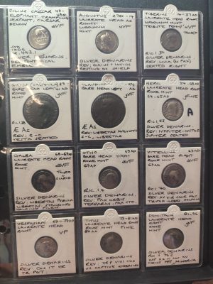 Ancient Rome - The Coins of  the Twelve Caesars Collection - Rare ( first 12 caesars )