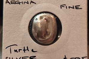 Ancient Greece Aegina Turtle Silver Stater Fine