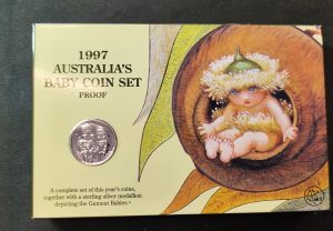 1997 Royal Australian Mint Baby Proof Set - Gumnut - Scarce