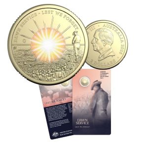 2026 $2 C Mint Mark Dawn Service Coin On Card