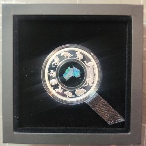 2020 Great Southern Land 1oz Silver Proof Opal Coin